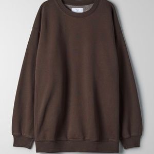 Cozy Fleece Perfect Crew Sweatshirt TNA